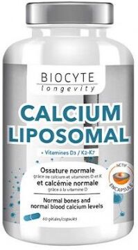 Biocyte Calcium Lipossomal 60 Cápsulas
