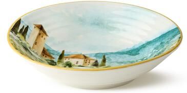 "Certified International Tuscany 9"" Pasta Bowls,38 oz.,Set of 4 - 9'' W x 9'' D x 2.25'' H"