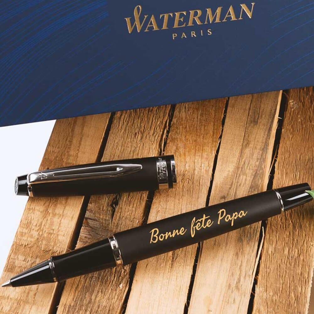 Ocadeau Stylo Waterman Expert Roller noir