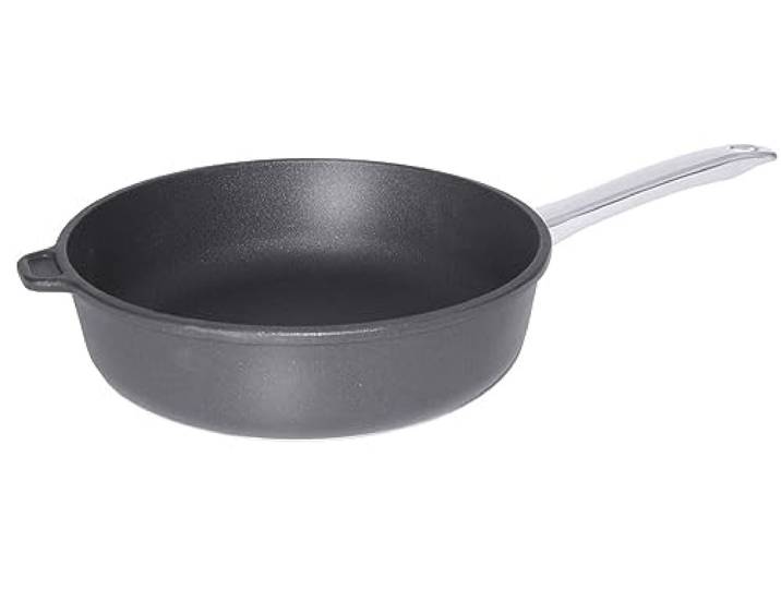 Contacto Aluminiumguss-Pfanne 28 cm tiefe Form mit Titan-Alu-Beschichtung