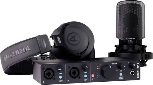 Arturia Audio Interface MiniFuse Recording Pack inkl. Software