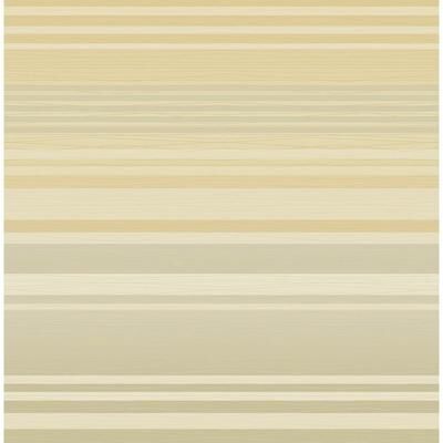 Seabrook Designs Juniper Horizontal Stripe Unpasted Wallpaper
