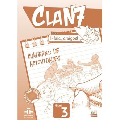 Clan 7 con ¡Hola, amigos! 3, Taschenbuch von , Hueber, 978-3-19-454509-0