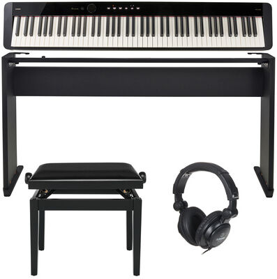 Casio PX-S1100 BK Deluxe Bundle Schwarz