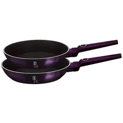 BerlingerHaus BH1883F 2 pcs frypan set Metallic Line Aquamarine Edition aquamar, Pfannenset + Topfset, Grün