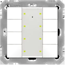 MDT BE-TA55P8.G2, Schalter + Taster, Weiss