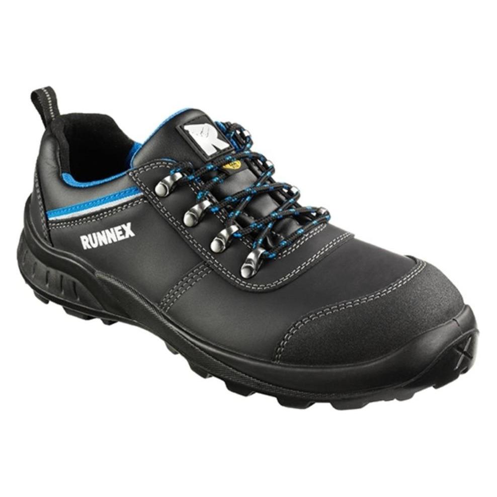 BIG Arbeitsschutz S3 ESD-Sicherheitshalbschuhe T schwarz/blau,Gr.37 (S3, 37) (228247)