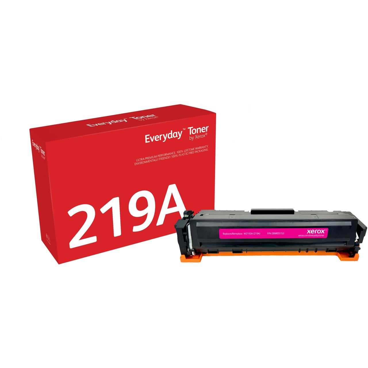 XEROX EVERYDAY MAGENTA TONER REPLACES HP 219A W2193A STANDARD CAPACITY