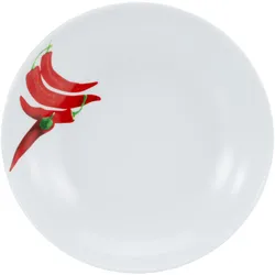 Pastateller CHILI (D 26 cm) - weiß - D 26 cm
