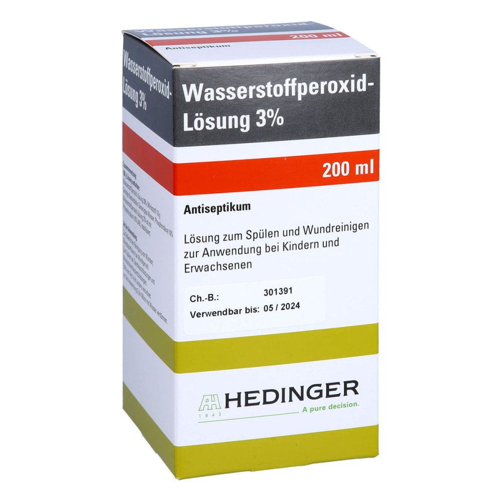 Aug. Hedinger GmbH & Co. KG Wasserstoffperoxid 3% Stzu 04883373