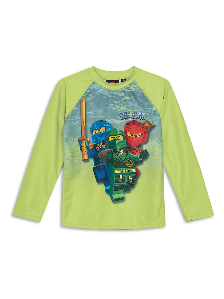 LEGO Badeshirt in Hellgrün - 128