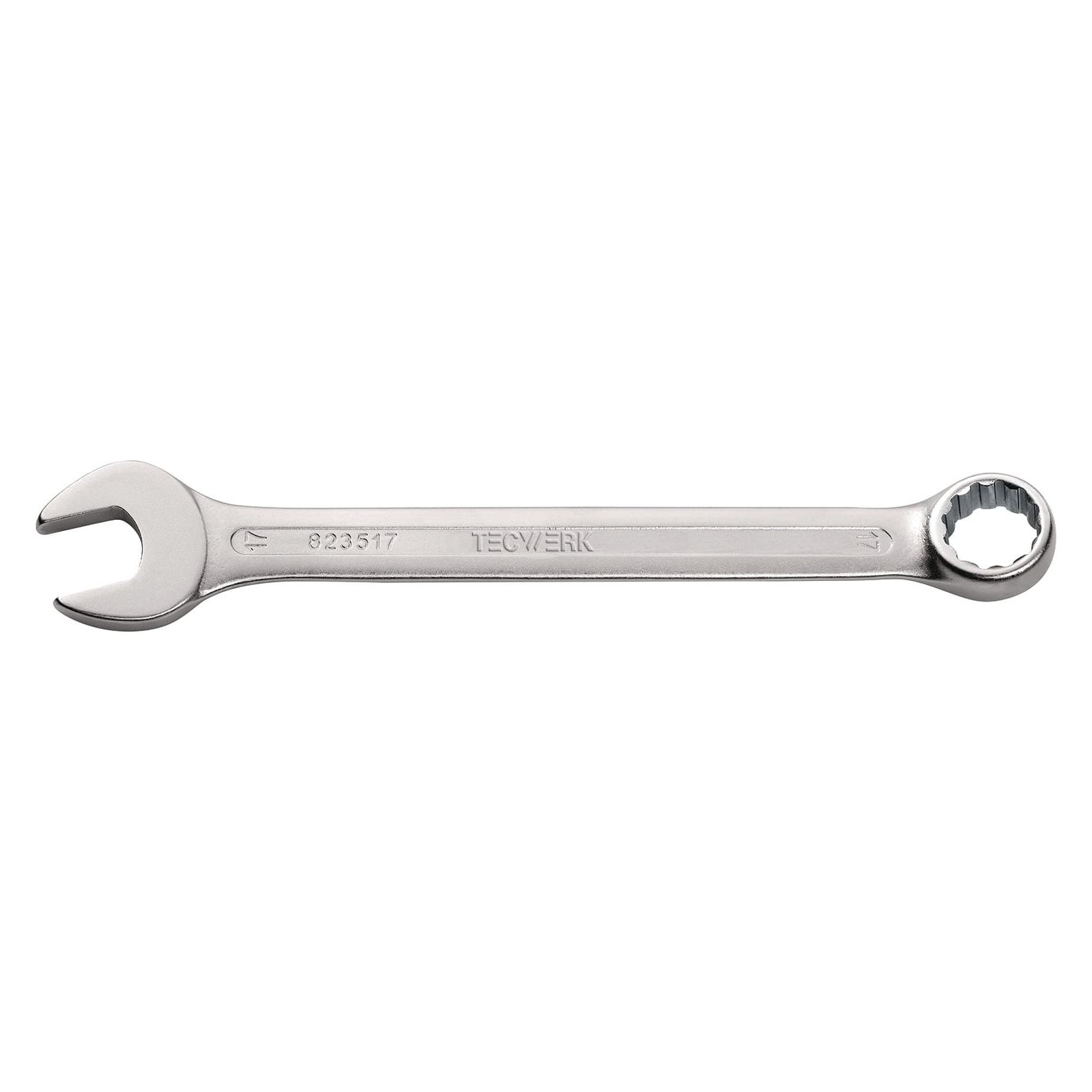 Tecwerk Ringmaulschlüssel SW 8 mm Länge 120 mm Form A CV-Stahl (8 mm) (2000823508)