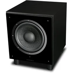 Wharfedale SW-10 BLACK (1 Stk., 200 W), HiFi + Heimkino Lautsprecher, Schwarz