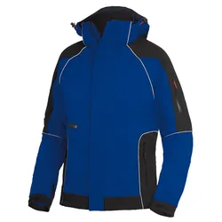Softshelljacke "WALTER" - M - royalblau/schwarz