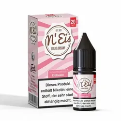 Erdbeere Hybrid NicSalt Liquid by n‘Eis 10ml / 20mg