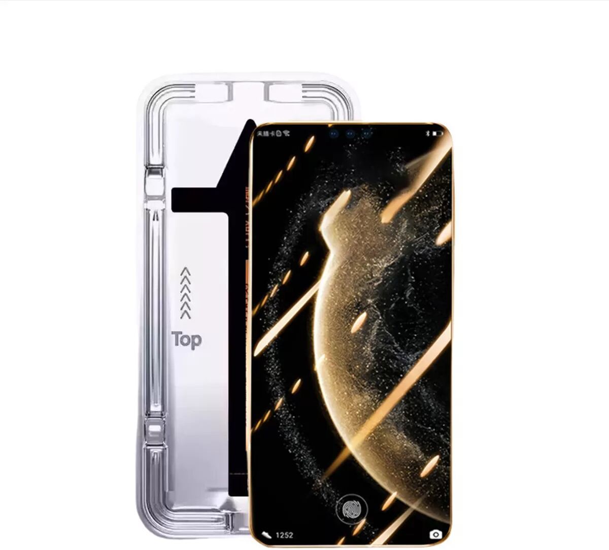 INF Kompatibel mit kristallklarem gehärtetem Glas für Honor Magic7 Pro