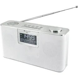 Bluetooth DAB+, FM Radio Persönlich  DAB700WE (Silber, Weiß) 