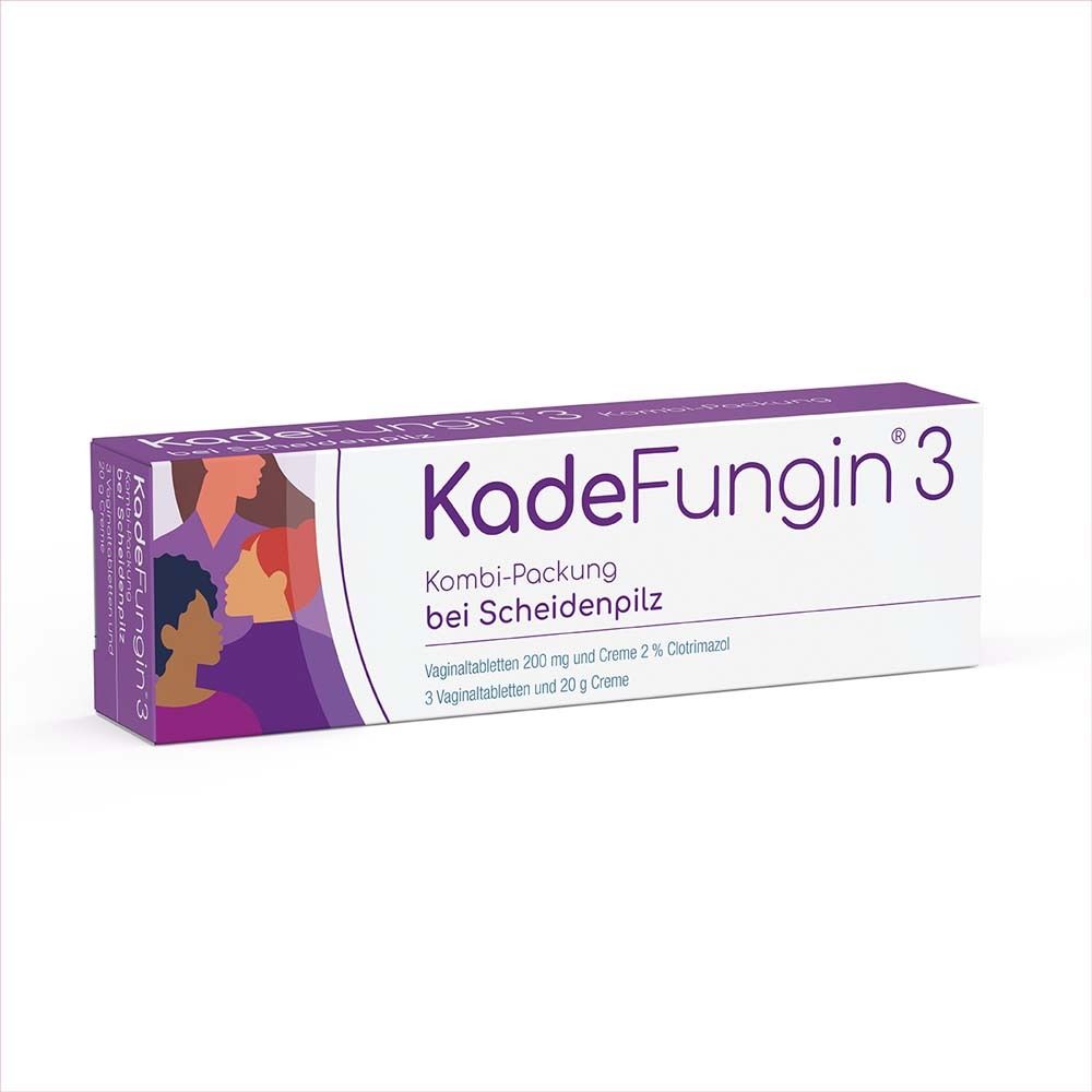 Kadefungin 3 Kombip.20 g Creme+3 Vaginaltabl. 1 St Kombipackung