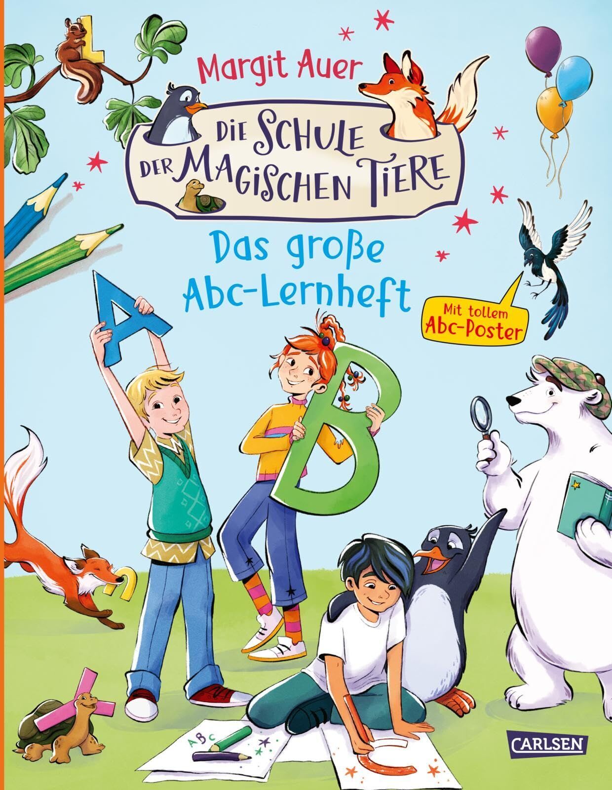 Margit Auer - Die Schule der magischen Tiere Beschäftigung: Das große Abc-Lernheft - Preis vom 13.10.2026 11:25:28 h