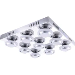 LED 40,5 Watt Decken Leuchte Metall Beleuchtung Leuchte Wofi 9589.09.01.0000