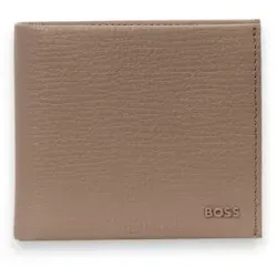 BOSS für Herren. 50573521 Braune Lederbrieftasche Derwil (OSFA), Lässig, Klassisch