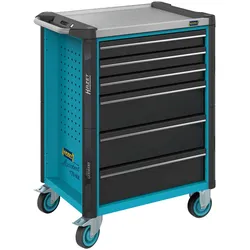 HAZET Werkstattwagen Assistent 179NX leer schwarz/blau - 179NX-6 - schwarz/blau