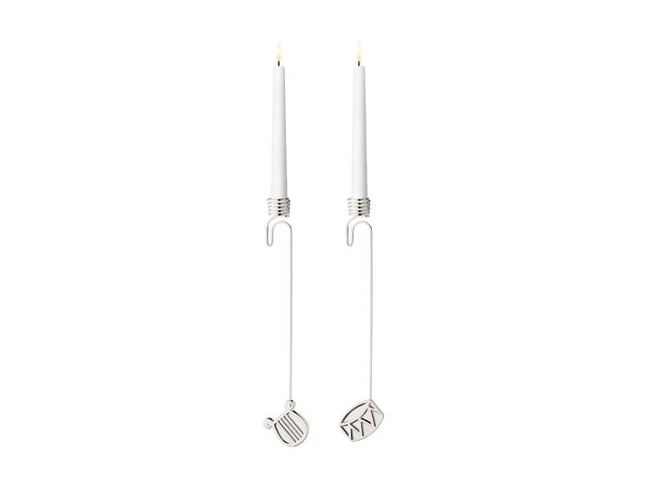 Georg Jensen set de bougeoirs 2026 palladium