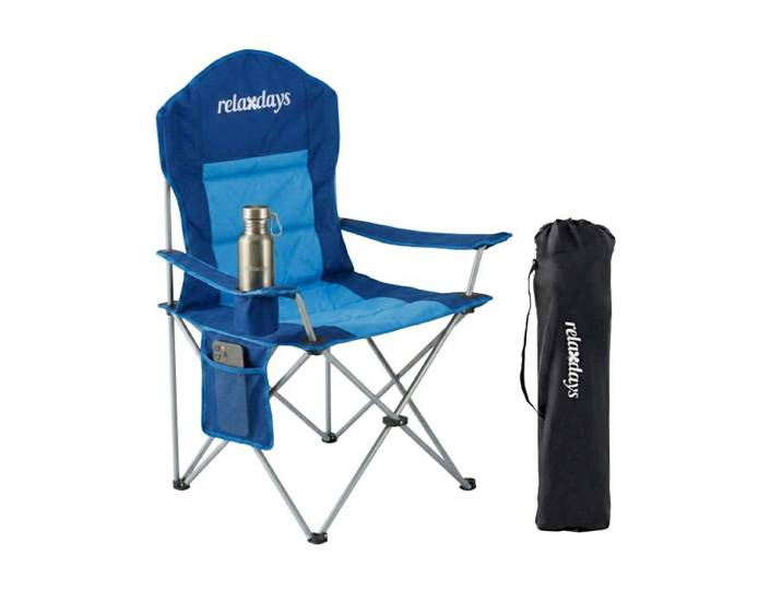 Relaxdays Fauteuil camping pliant