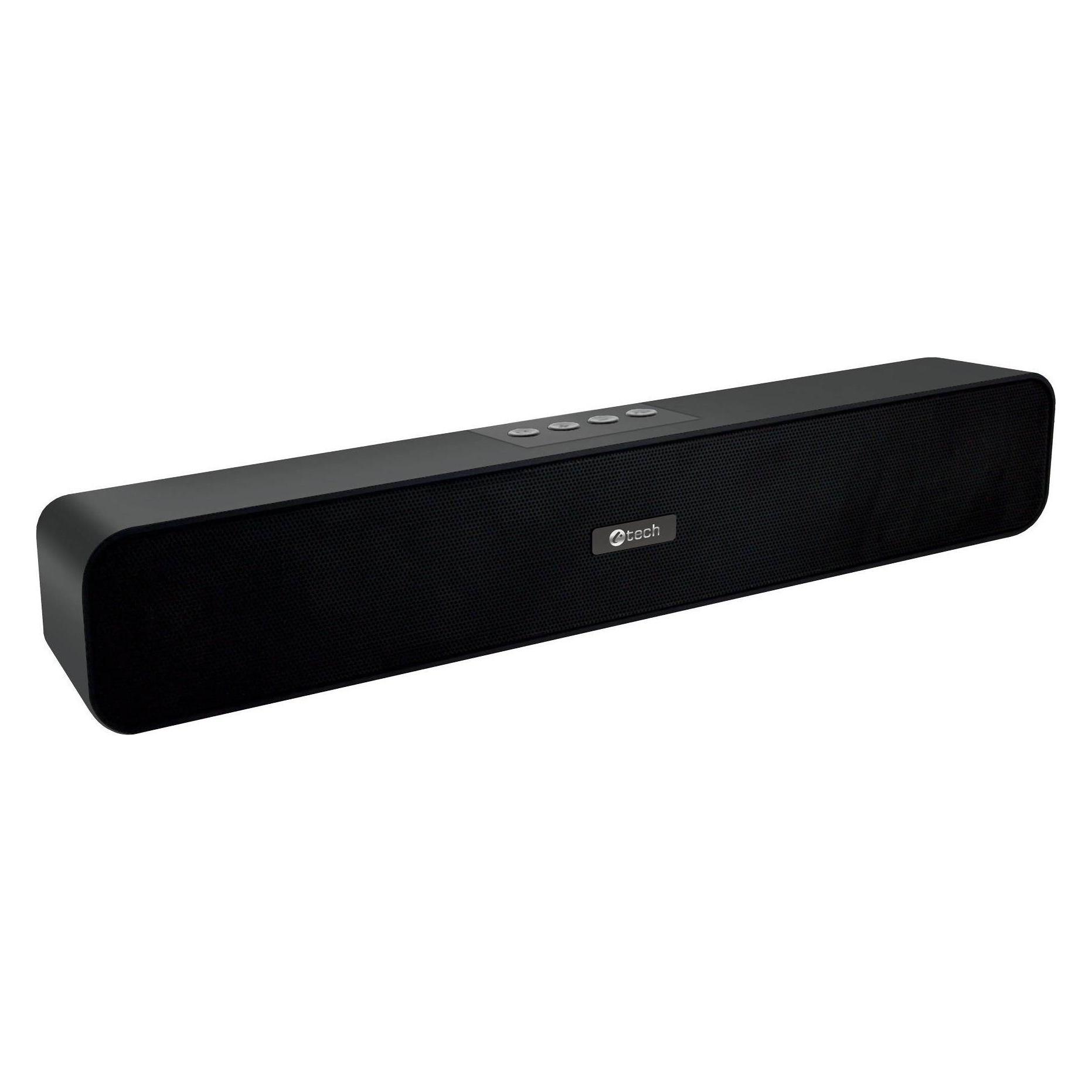 C-Tech -06 soundbar speaker Black (10 W, 2.0 Kanal) (SPK-06)