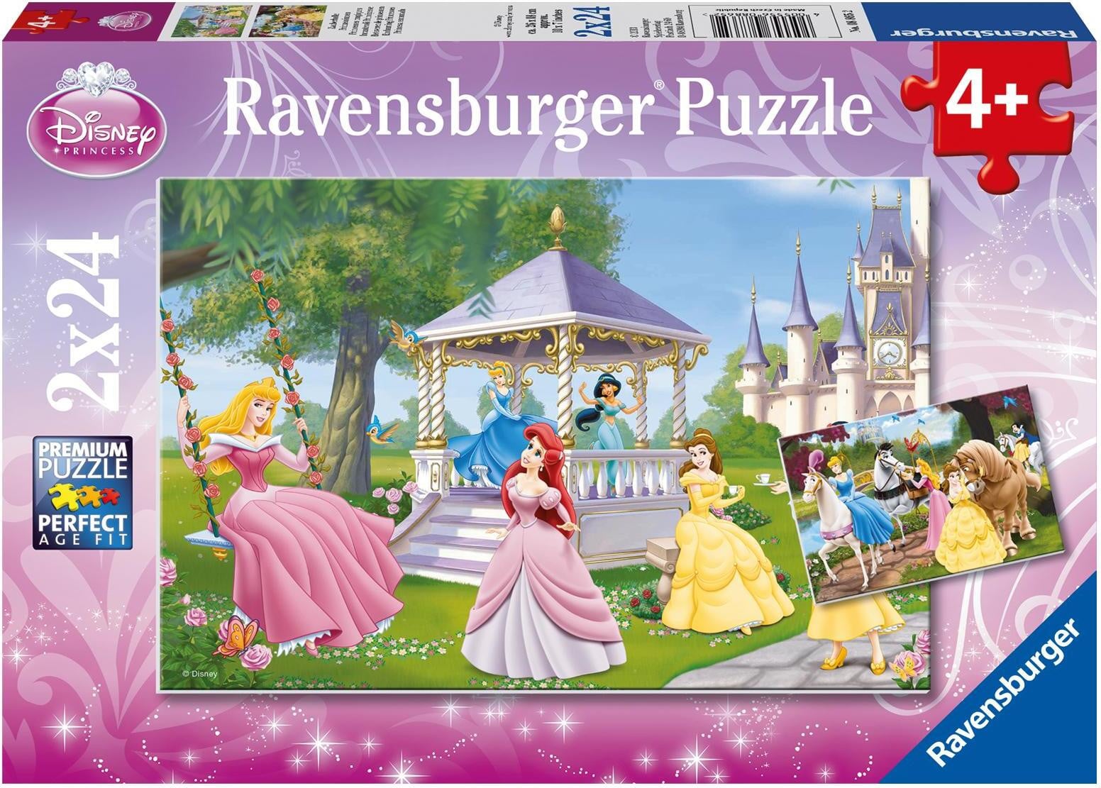 Ravensburger Disney Betoverende prinsessen kinderpuzzel 2 x 24-delig