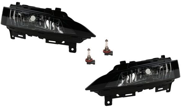 NP24 Nebelscheinwerfer Links + Rechts Set kompatibel zu Skoda Scala + Leuchtmittel