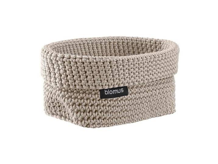 blomus Panier en textile Tela M 10x15 cm Moonbeam