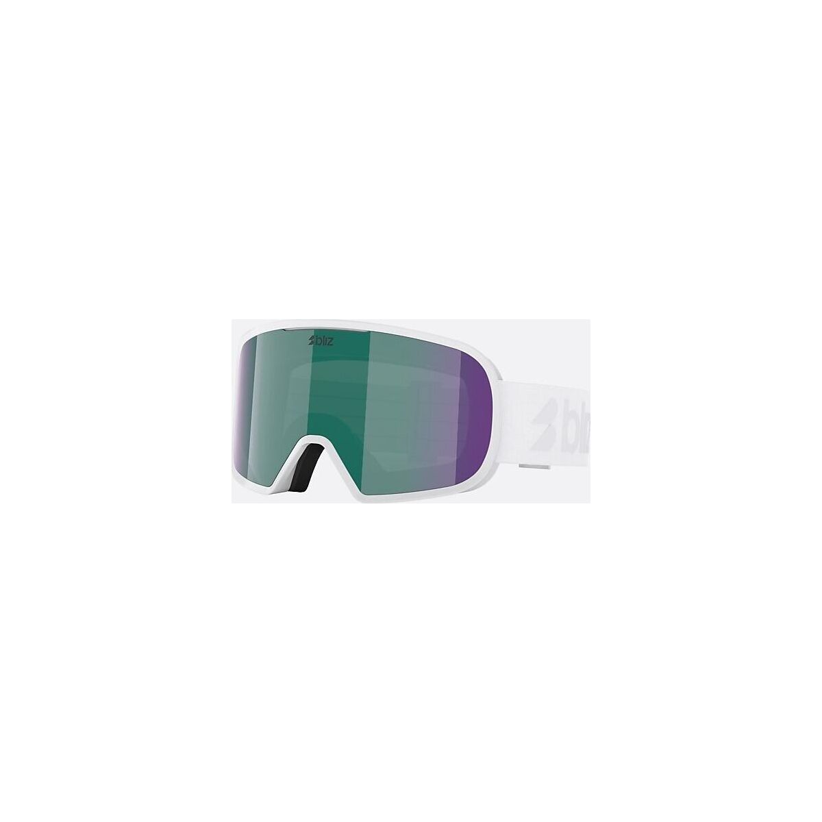 Bliz G002 matte white/brown w green multi (07 00) 0ZG8010-07 00