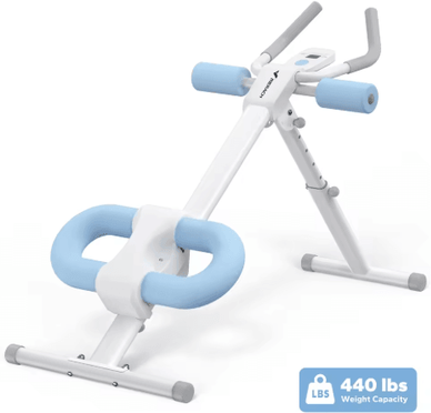 Inspire Picks MERACH Adjustable Ab Machine Trainer Foldable Core And Abdominal Exercise System With Knee Protection 2314wl