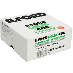 Ilford Delta 400 35mm 30.5m (Angebot), Analogkamera, Schwarz