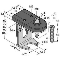 Turck Montageset BTS-DSU35-ZF07-M6
