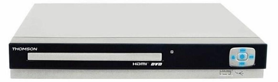 Thomson THD301W DVD-speler met 1080p upscaling, USB en HDMI, Wit