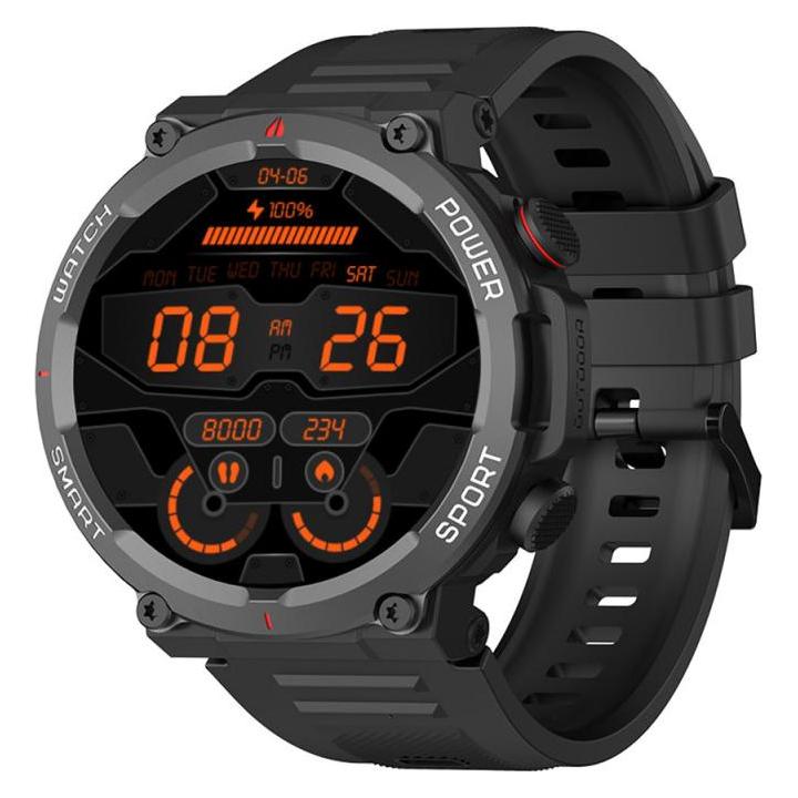 Blackview W50 (Montre Connectée - 1.39" - Microphone intégré) Noir (54089161)