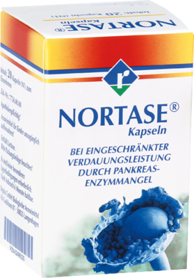 REPHA GmbH Biologische Arzneimittel NORTASE Kapseln 20 St 02496330