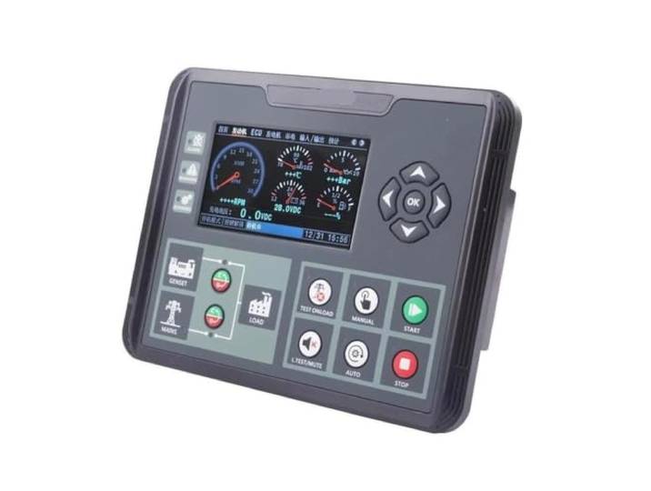 Dieselgenerator-Auto-Controller-Panel, Passend for DC70D DC70D DC72D DC70DR 4,3 Zoll LCD AMF RS485 Generator Panel Fit
