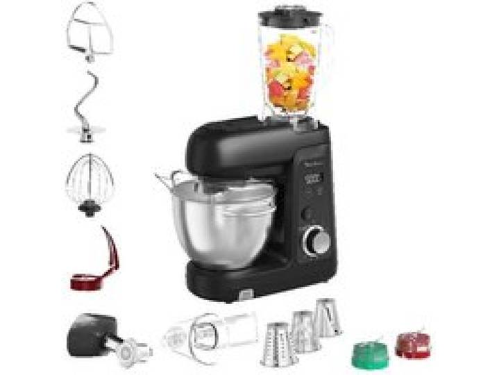 Moulinex Bake Partner + Robot pâtissier 1 100 W Kit daccessoires BAKEGOOD QA5458F1