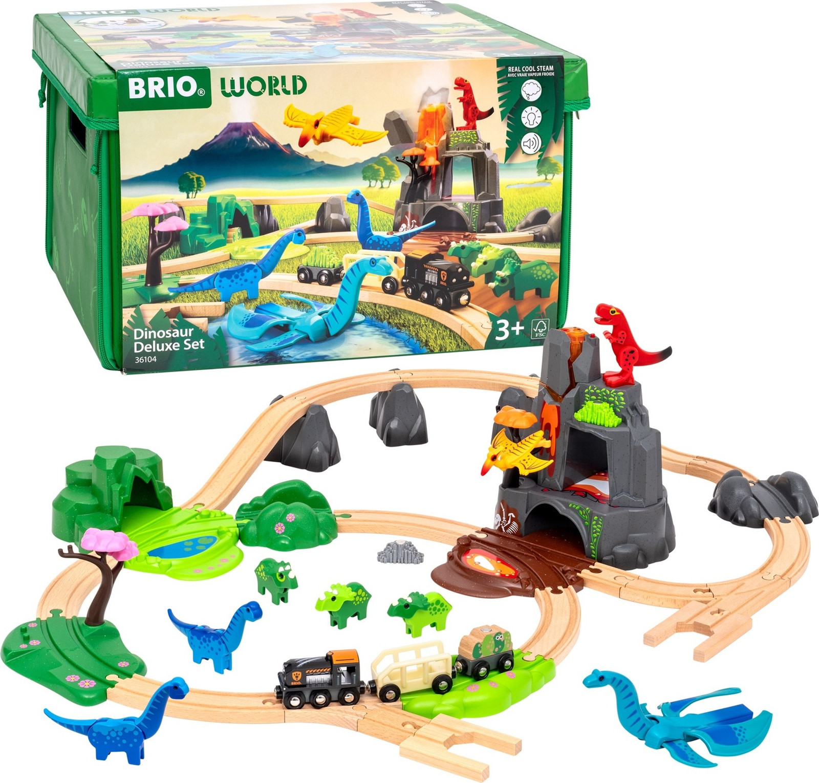 BRIO Dinosaurus Deluxe Set