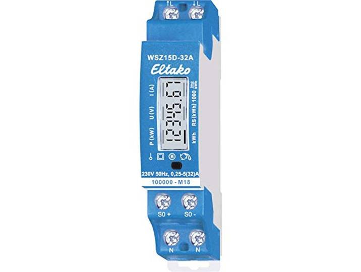 Eltako ELTA WSZ15D-32A Compteur électrique calibré 32 A Mid 230 V
