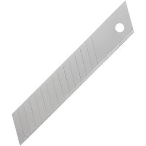 Wolfcraft Cuttermesser-Klingen Abbrechklinge, 18mm aus Stahl, 5 Stück