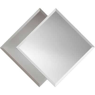 Badspiegel JOKEY "Balta", silber (silberfarben), Facettenschliff, Spiegelglas, Spiegel, Badspiegel, 50 x 60 cm