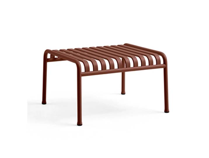 HAY Palissade Ottoman Fußhocker Iron red