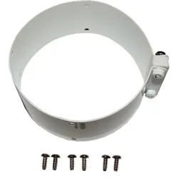 Wolf Schelle DN96 für Luftrohr 2600415 Breite 44mm, weiß