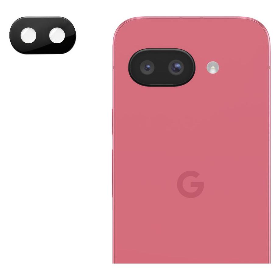 Techsuit - Full Camera Glass - Google Pixel 9a - Black (Google Pixel 9a) (56363406)