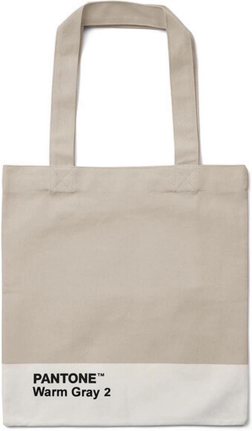 Beuteltasche "Pantone by Copenhagen Design", Damen, Gr. B/H/T: 39,5cm x 10,5cm, beige, Baumwolle, Taschen Beuteltasche beige B/H/T: 39,5cm x 10,5cm