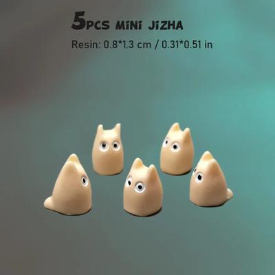 Inspired Living 5 Piece Miniature Animal Figurines Set For Fairy Gardens, Succulents And Aquariums 3